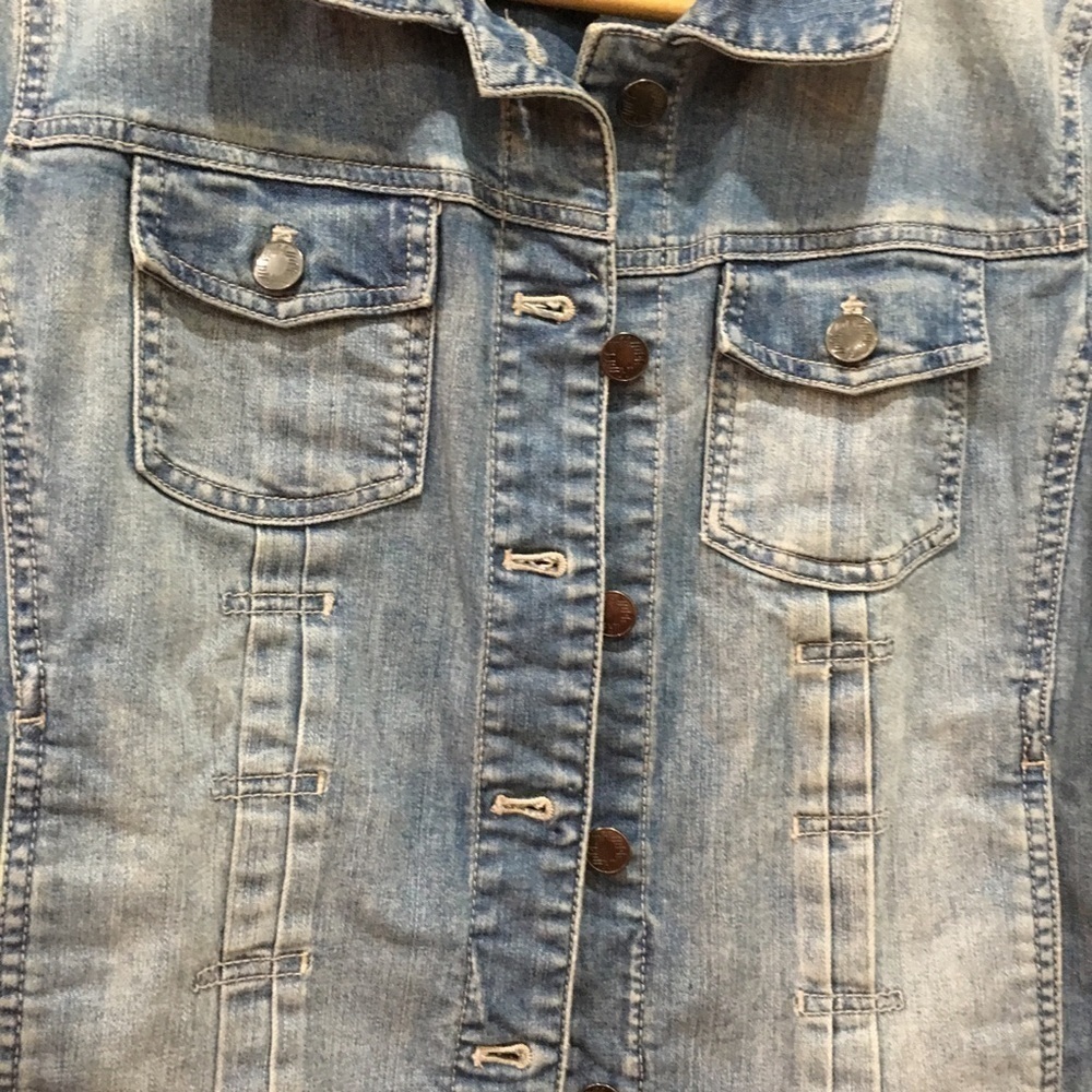 J. Jill jean denim jacket size XS - Picture 8 of 8